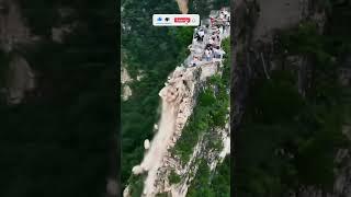 The Heavy Platform, Built On The Cliffside, Suddenly Starts To Crack Under Extreme Stress.