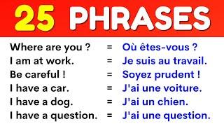 25 Phrases Très Utiles en Anglais   25 Very Useful Phrases in English 