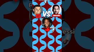 IShowSpeed vs Cristiano Ronaldo CR7 vs Messi Song: Die With A Smile #aisongcover #aicover #football