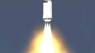 Apollo 11 moon mission animated