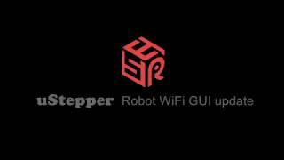 uStepper Robot WiFi hosted GUI updating