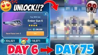 DAY 6 To DAY 75  | Ember Gun 6 Unlock | Mech Arena F2P - Mech Arena