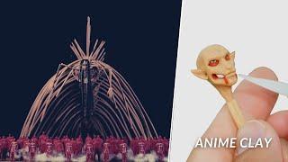 Sculpting Eren's Founding Titan - Rumbling Scenes | Attack On Titan | 進撃の巨人-始祖の巨人