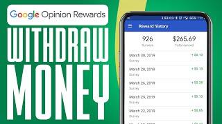 How To Withdraw Money From Google Opinion Rewards (2025) Simple Tutorial