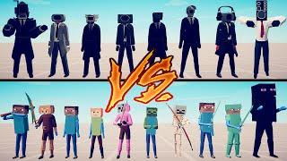 CAMERAMAN vs MINECRAFT - Totally Accurate Battle Simulator