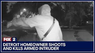 Detroit homeowner shoots and kills armed intruder: Him or me