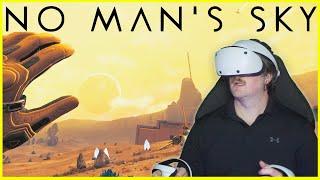 NO MAN'S SKY IN VR IS INCREDIBLE | PSVR 2 Gameplay