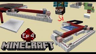 Two Concrete MACHINES! - Minecraft Redstone - Ep 4