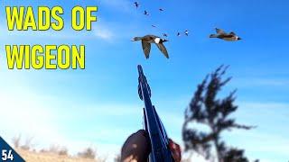 WIGEON Were EVERYWHERE! (Limited Out) | SOLO 28 Gauge Duck Hunt