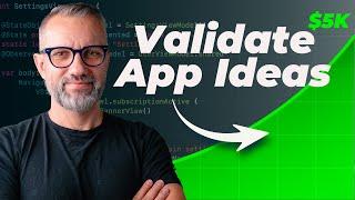 How to Validate App Ideas - Day 2 of App Building Challenge