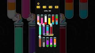 Color water sort 3D level 583