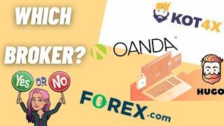 CHOOSING A FOREX BROKER