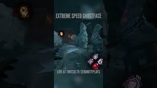 CHEATING WITH SUPER SPEED AS GHOSTFACE  #dbd #dbdshorts #deadbydaylightsurvivor #deadbydaylight