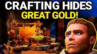 GREAT MARKET! Make Gold With Crafted Hides   Leatherworking Specialization Build Guide