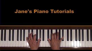 Таривердиев Двое в кафе Piano Tutorial Slow