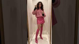 Girls wear latex 14 #shorts