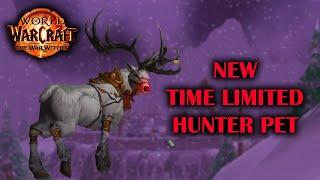 Do not miss this new TIME LIMITED Hunter Pet | Guide | The War Within season 1 11.0.7