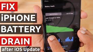 iPhone  FAST BATTERY DRAIN Problem  How to Improve?