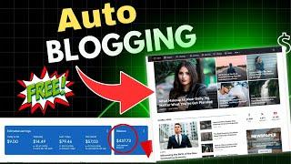 One Time Set Up Lifetime Earning | WordPress Auto Blogging