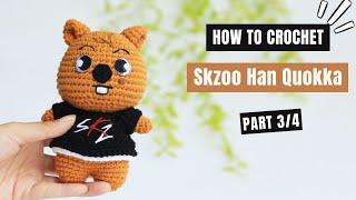 #481 | SKZOO Han Quokka  Amigurumi (3/4) | How To Crochet Animals Amigurumi | @AmiSaigon