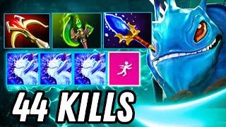 Insane Right Click Builds 44Kills Puck Parasma + Daedalus 1000GPM Carry Dota 2