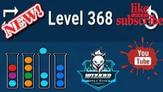 Ball Sort Puzzle Level 368 Color Sorting Games Level 368