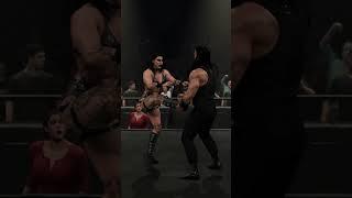 Roman Reigns Superman Punches Rhea Ripley!! #wwe2k25 #wwe2k25gameplay