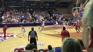 Jalen Crutcher Game Tying Three at the Maui Invitation Final - Dayton vs Kansas - 11/27/19