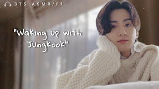 ▷ jungkook imagine ○ waking up with him ○ morning kisses | asmr/ff