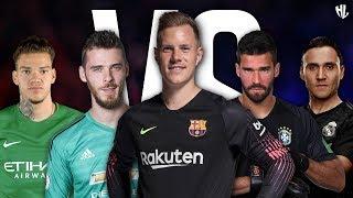 Top 10 Goalkeeper 2019   De Gea, Ter Stegen, Alisson Becker, etc