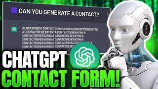 I Improved ChatGPT's Contact Form