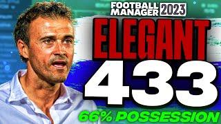 66% Possession! | Luis Enrique's ELEGANT Tiki Taka 4-3-3! | FM23 Tactics