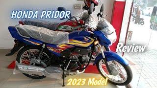 HONDA PRIDOR 2023 Model Review on BIKE VLOGER PK.