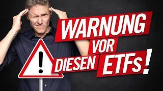 Warnung vor diesen ETFs! (Neue Studie)