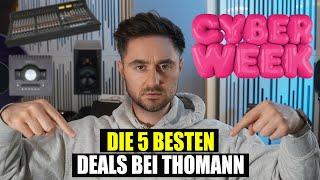 5 BESTEN Thomann Cyber Week Deals 2024! | abmischen-lernen.de