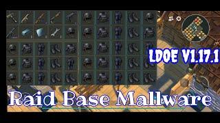 LDOE Raid Base Mallware | Suicide Trick | Last Day on Earth