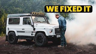 We FIXED this BMW M57 Defender Engine Swap Issue || Mahker Weekly EP104