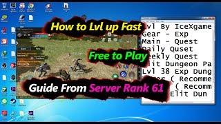 Lineage 2 Revolution How to lvl Up Fast