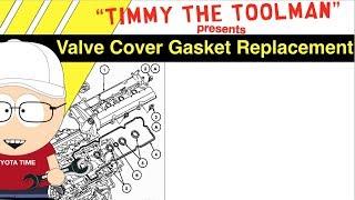 3.4 L V6 5VZ-FE Toyota 4runner, Tacoma, Tundra Valve Cover Gasket Tutorial