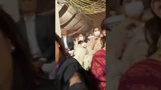 Celebrities#sabooraly , #Ammar Khan, #Mansha Pasha & #zaranoorabbas at a wedding ceremony