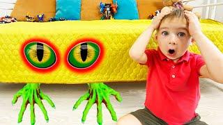 Monsters Under the Bed Song  | Nursery Rhymes & Kids Songs