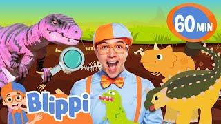 Discover Prehistoric Wonders with Blippi: Dino Explorer Adventure!  | Educational Videos for Kids