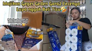 Majikan Geger Geden Gara2 Cecenya Lupa nggak Beli Tisu 