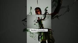 Baraka is a porcupine!! #mk1 #mortalkombat1 #baraka #khaosreigns #animality