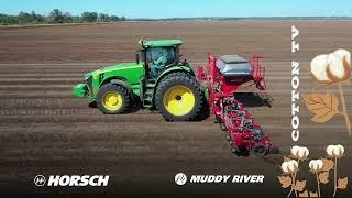 Cotton TV 2 with Muddy River - HORSCH Tiger, Joker - Orthman 1tRIPr, Stalk Puller - Cotton Master