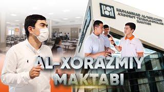 Al-Xorazmiy maktabiga tashrif - Ustozlar bilan suhbat, ichki-sharoitlar, dars jarayonlari, yotoqxona