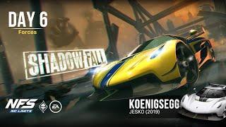 Need For Speed: No Limits | Koenigsegg Jesko (Shadowfall - Day 6 | Forces) - The Grand Finale!