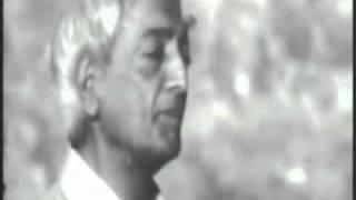 Jiddu Krishnamurti -- You have to be a "light" for Yourself