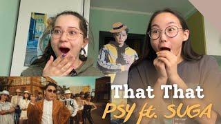 PSY - 'That That (prod. & feat. SUGA of BTS)' MV REACTION / РЕАКЦИЯ