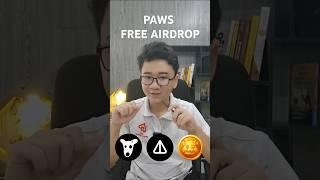 The Next DOGS Airdrop?  PAWS Airdrop – Viral Project, Easy to Join on Telegram! #crypto #airdrop